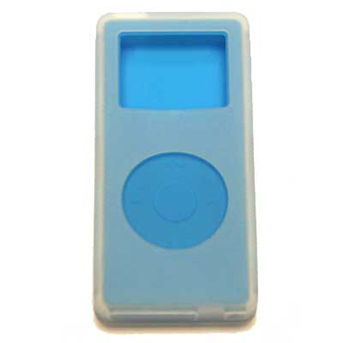 New iPod Nano 2ND Gen Dual Skin Case - 2in1 - Ghost/Blue