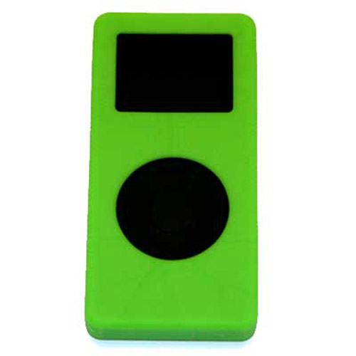 New iPod Nano 2ND Gen Dual Skin Case - 2in1 - Green/Black