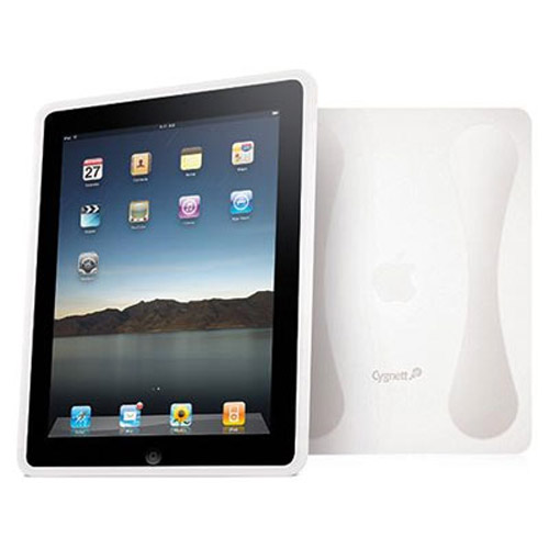 Cygnett Second Skin Silicon Case & Base Support for iPad Clear