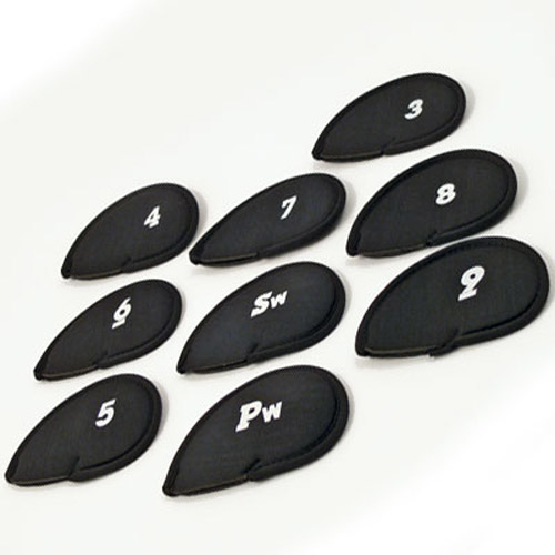 Numbered Golf Club Irons Covers - Set Of 9