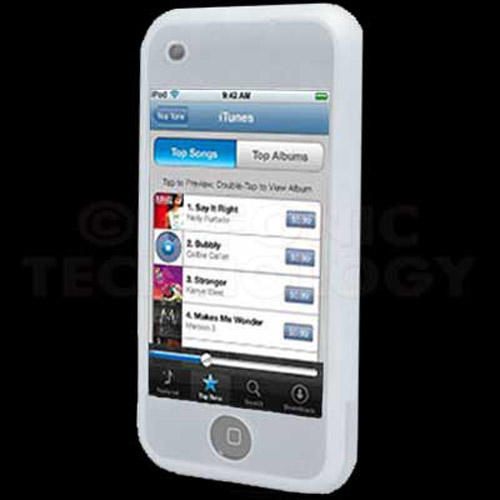 Silicone Skin Case for Apple iPod Touch - Clear