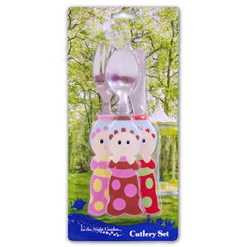 In The Night Garden Tombliboo 3 Piece Cutlery Set