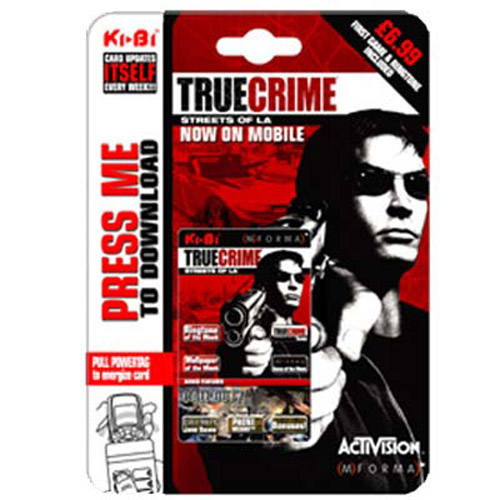 Ki-Bi Mobile Turbo Charge Card - True Crime