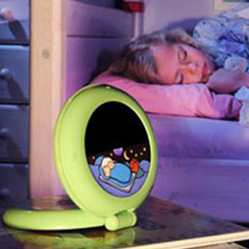 Kidsleep Globetrotter Night Light & Alarm Clock - Green