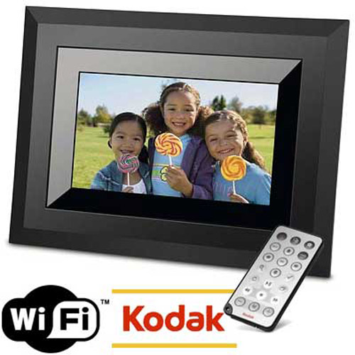 Kodak EasyShare EX1011 Wireless WiFi Digital Photo Frame - 10"