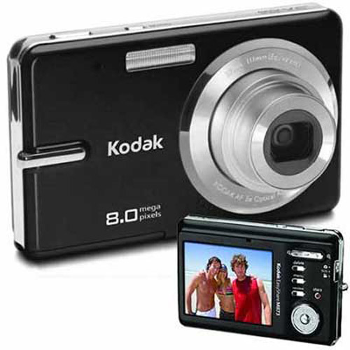 Kodak V1073 Digital Camera - Black