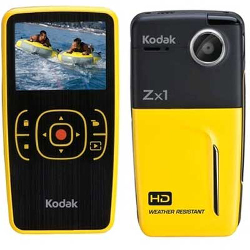 Kodak ZX1 HD Camera - Yellow