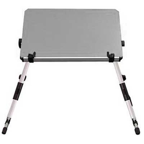 Portable Folding Computer Laptop Table - Silver