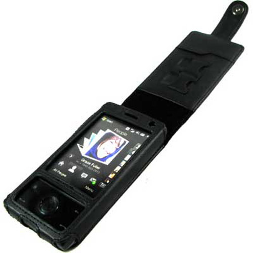 Vertical Leather Case & Belt Clip for HTC Touch Diamond