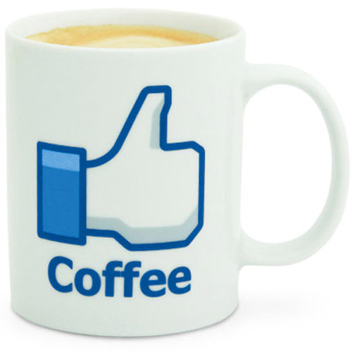 Like Coffee Facebook Style Mug - An Ideal Gift/Present
