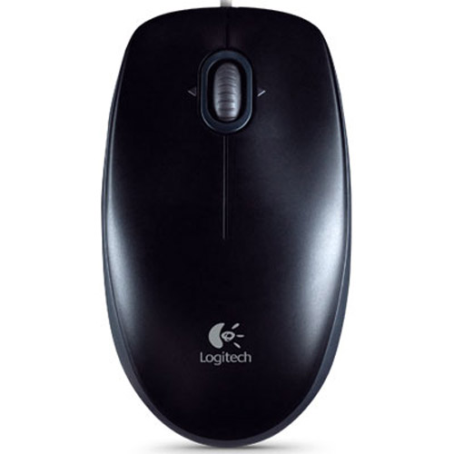 Logitech B110 Optical USB Mouse - Black