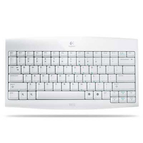 Logitech Cordless Wireless Keyboard for Wii - UK