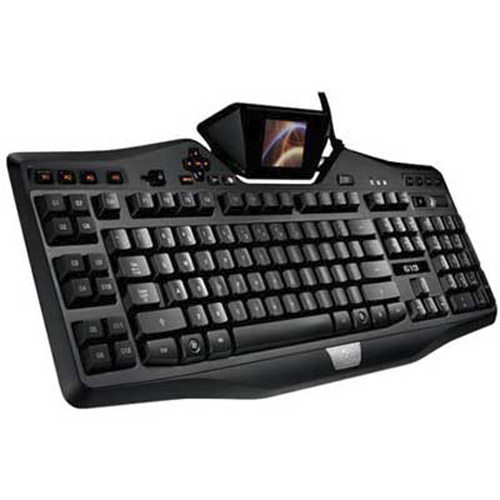 Logitech G19 Gaming Keyboard with LCD and USB Hubs