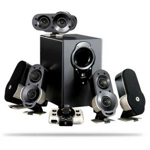 Logitech G51 5.1 PC Loudspeakers - Black