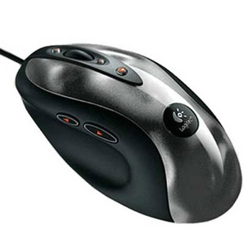 Logitech MX518 Gaming Grade Silver Optical Mouse -PS2/USB