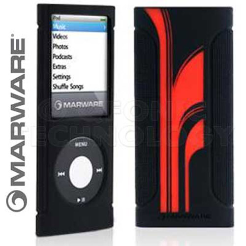 Sport Grip Extreme� for 4G iPod nano - Black / Red
