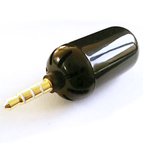Mic and Speaker for iPhone 3G Capsule Design - Black