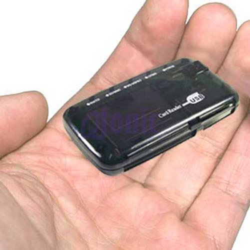 Ultra Mini All In One Card Reader - Tiny!