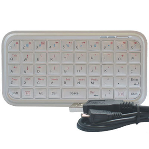 Mini Bluetooth Multi-Purpose Keyboard - Silver