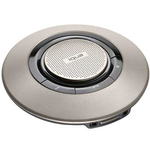 Iqua Mini UFO Bluetooth Portable Handsfree - Silver