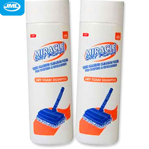 2 x Miracle Dry Foam Carpet Cleaner Shampoo Refill Bottle As Seen on
