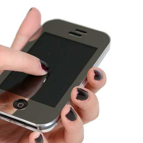 Mirror-Finish Clear Case for Apple iPhone