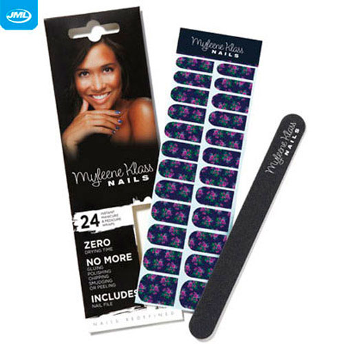 Myleen Klass Nails - 24 Wraps and Nail File - Floral
