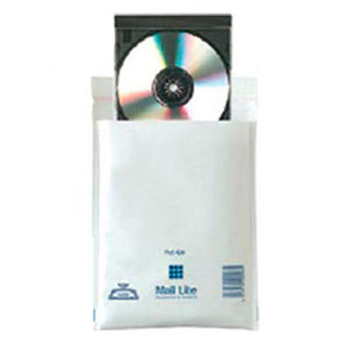 3 x 100 Mail Lite 150 x 210 White Bubble Lined Envelopes C0