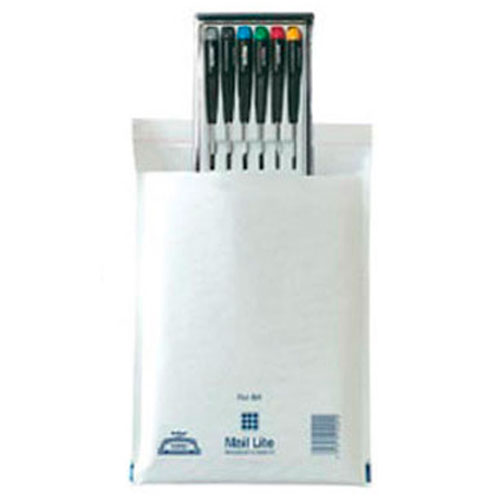 3 x 100 Mail Lite 180 x 260 White Bubble Lined Envelopes D1