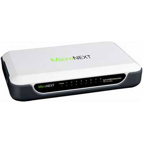 MicroNext MN-DS108T 8 Port 10/100 Desktop Switch