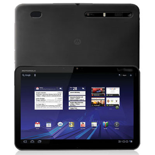 Motorola Xoom Tablet - Protective Gel Case - Black