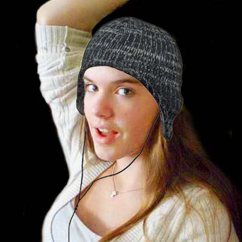 MP3 Beanie Hat - Built In Speakers
