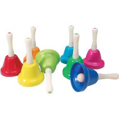 Rainbow Musical Metal Hand Bells