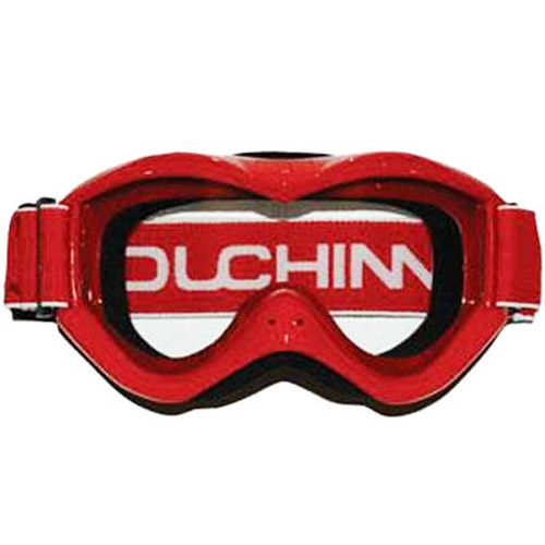 Duchinni Motocross MX Helmet Goggles - Adult Size - Red