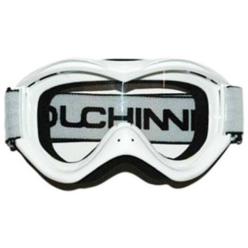Duchinni Motocross MX Helmet Goggles - Adult Size - White