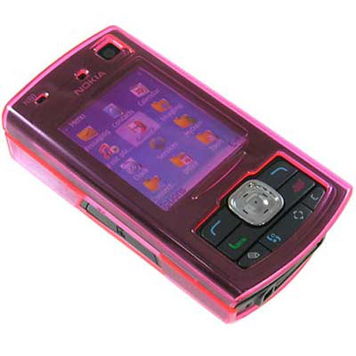 Nokia N80 Crystal Hard Case - Pink