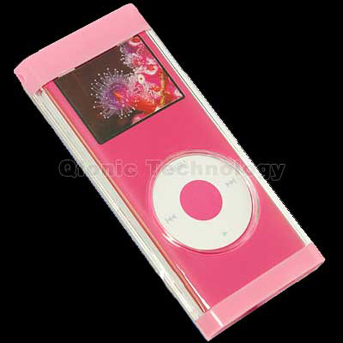 iPod Nano 2ND Gen Colour Topped Hard Crystal Case - Pink