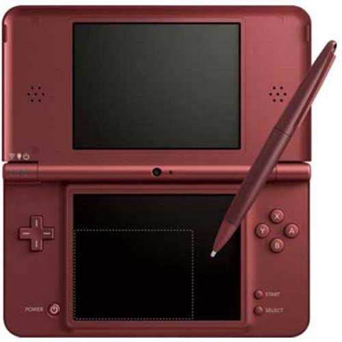 Nintendo DSI XL Handheld Console - Wine Red