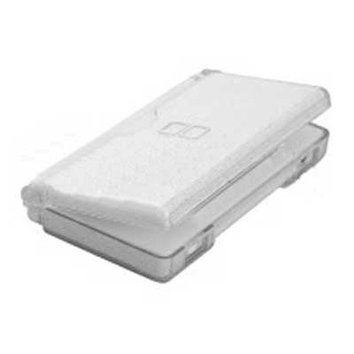 Hard Crystal Case & White Silicone Inner for NDS DS Lite