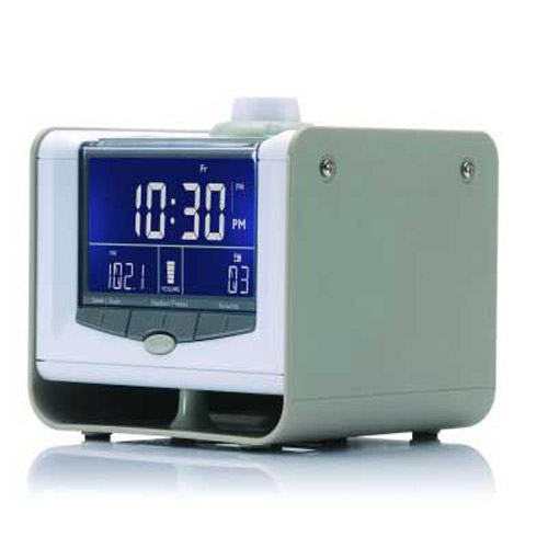 Neverlate Executive Feature Packed Alarm Clock (USB, FM, 7-Day)