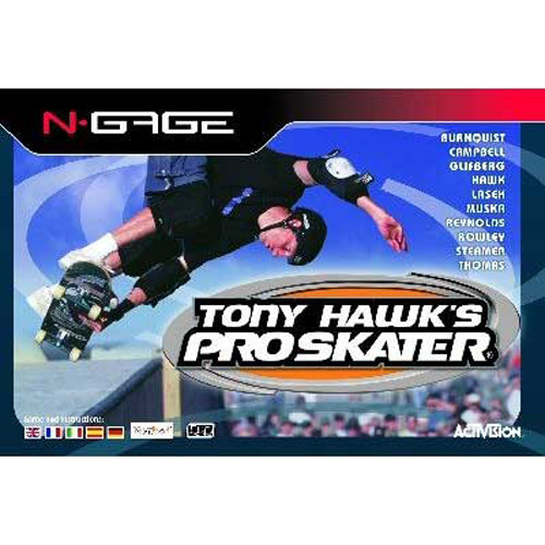 Nokia Ngage Game - Tony Hawks Pro Skater