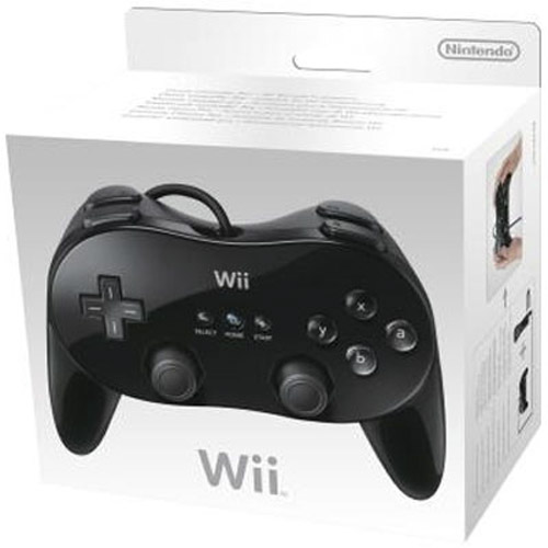 Nintendo Wii Classic Controller Pro - Black