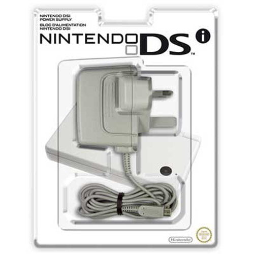 Nintendo DSi UK Mains Power Charger Plug