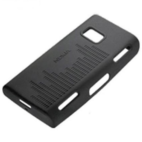 Nokia CC-1001 Silicone Cover for Nokia X6 - Black