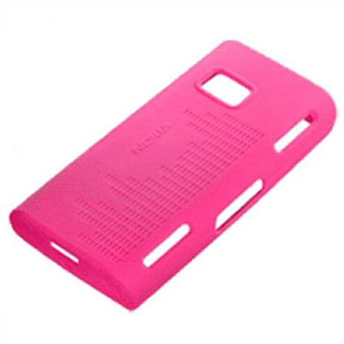 Nokia CC-1001 Silicone Cover For Nokia X6 - Pink