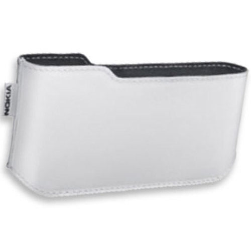 Genuine Nokia N900 White Leather Carry Case - CP-321