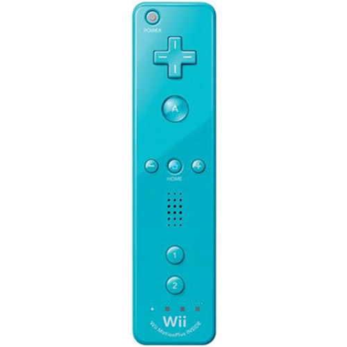 Nintendo Wii Remote Plus (Built In Motion Plus) - Blue
