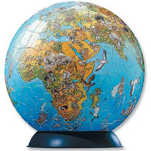 World Map Ball