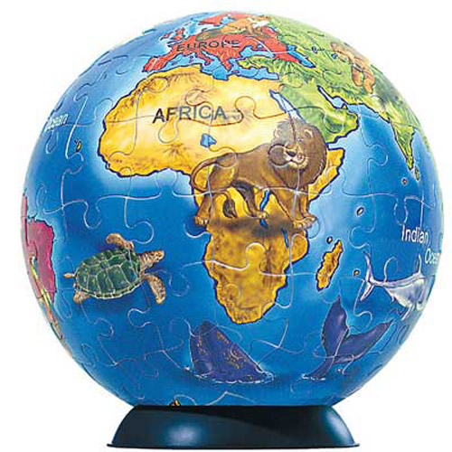 World Map Ball