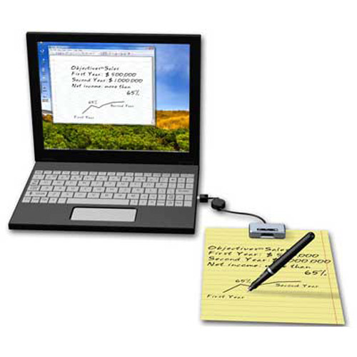 PCScribble - Digitally Capture Hand Written Text/Drawings in Rea